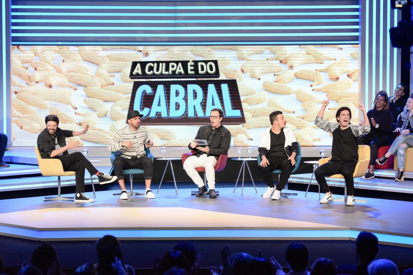 Humoristas de ‘A Culpa é do Cabral’ se apresentam pela primeira vez em Vitória