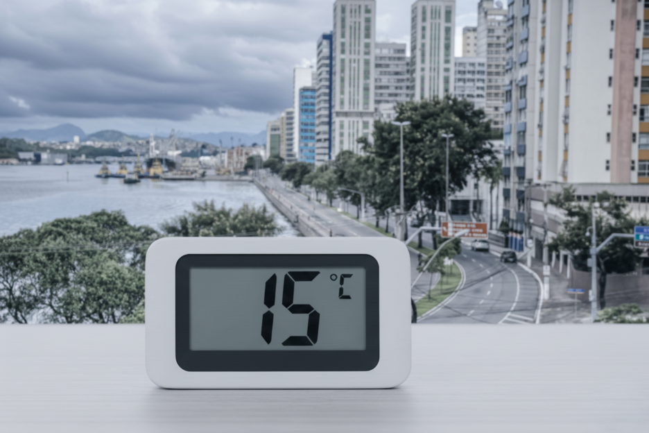 Frente fria: Previsão aponta mínima de 15 °C em Vitória neste sábado