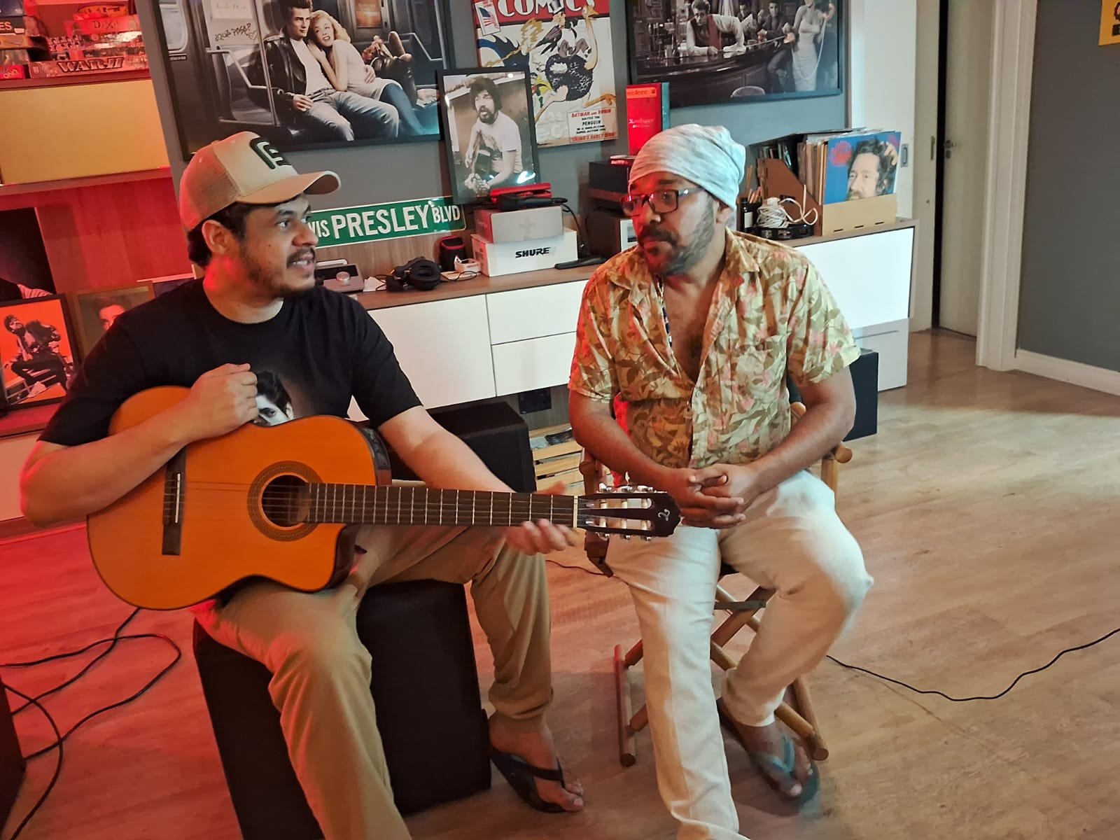 Compositores Tunico da Vila e Bruno Caliman lançam novo samba bossa ‘Som de Chuva’
