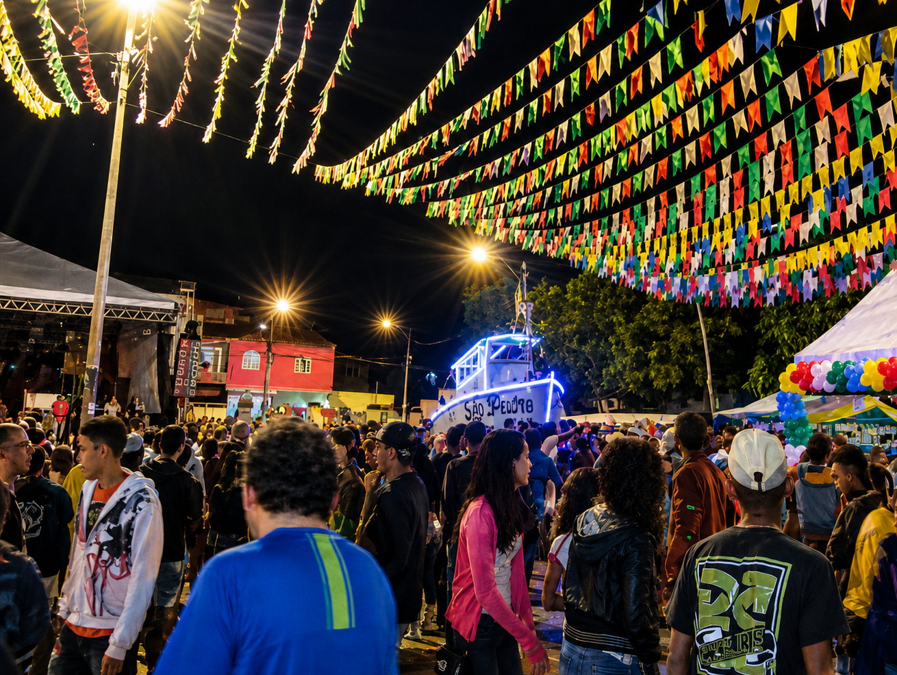 Festa de São Pedro em Jacaraípe reúne missas, congo, shows e gastronomia