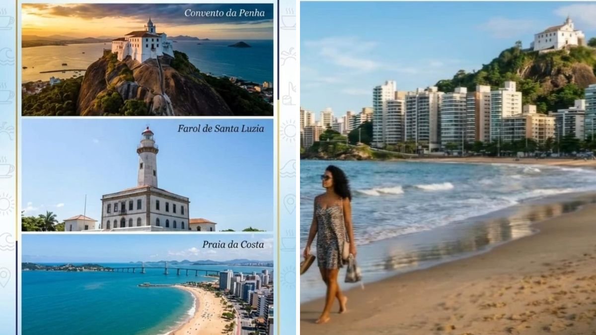 Movimento critica imagens feitas por IA que descaracterizam patrimônios capixabas