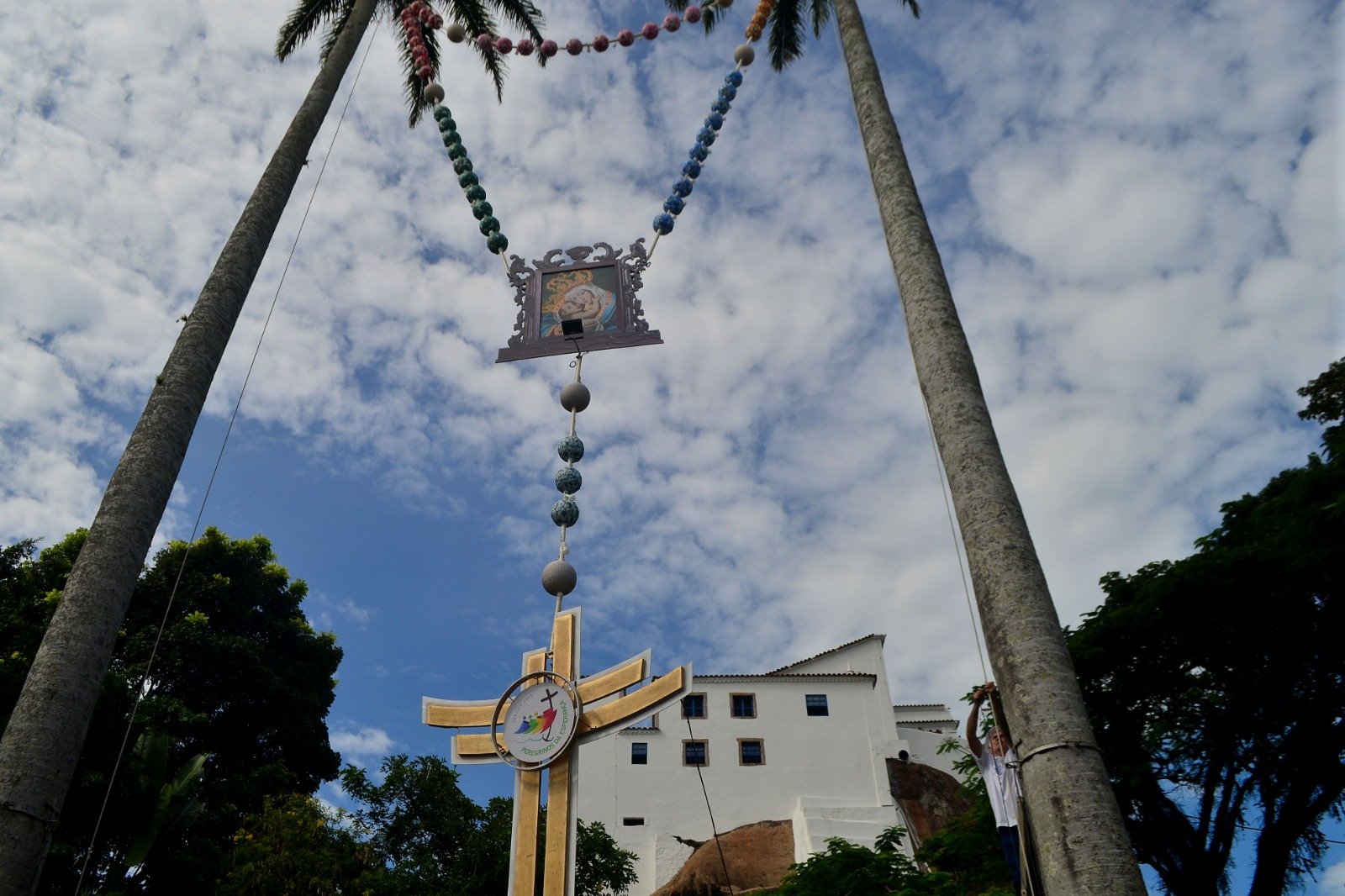 Terço Gigante da Festa da Penha 2026 será inspirado na simplicidade franciscana