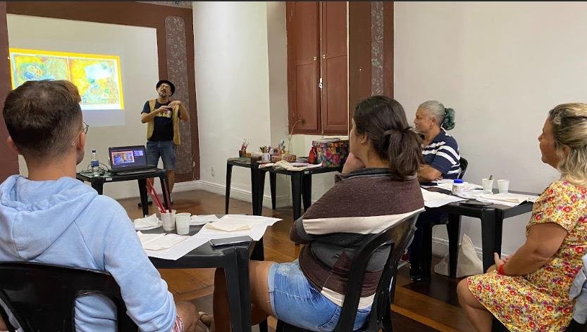 Vitória recebe projeto cultural que une escrita criativa e artes visuais