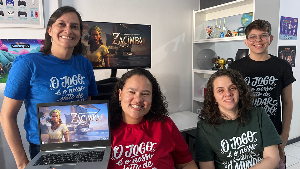 Jogo educativo leva história de Zacimba Gaba para salas de aula do Espírito Santo