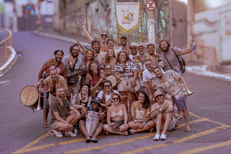 Fanfarras ativistas capixabas participam do Honk! RIO 2025, em novembro
