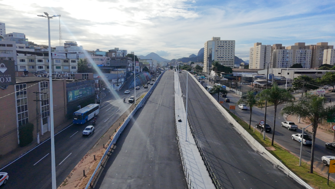 Viaduto na BR-262 em Cariacica ficará pronto no final de fevereiro