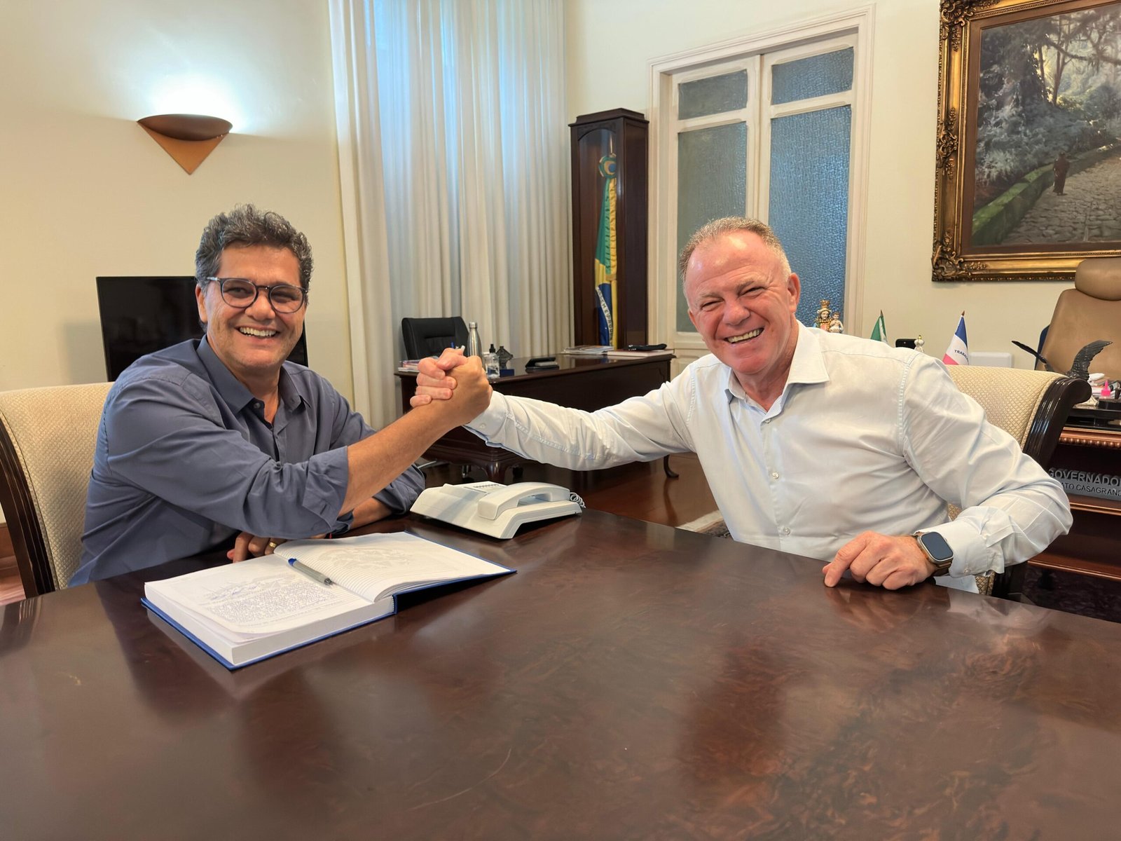 Ricardo Ferraço assume o Governo do ES durante as férias de Renato Casagrande