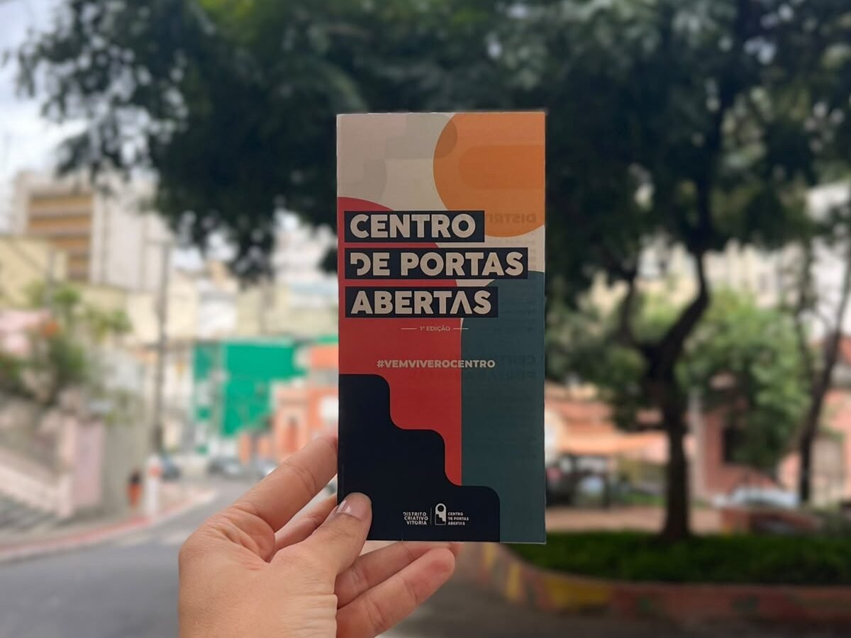 Centro de Vitória ganha mapa de espaços culturais e gastronômicos em evento gratuito