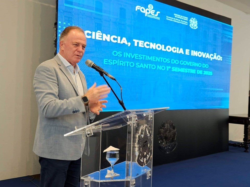 ES investe R$ 200 milhões em ciência e inovação no primeiro semestre de 2025